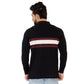 Long Sleeve Stripe Polo