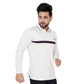 Long Sleeve Stripe Jersey Polo