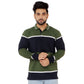 Long Sleeve Stripe Polo