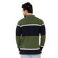 Long Sleeve Stripe Polo