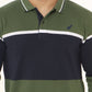 Long Sleeve Stripe Polo