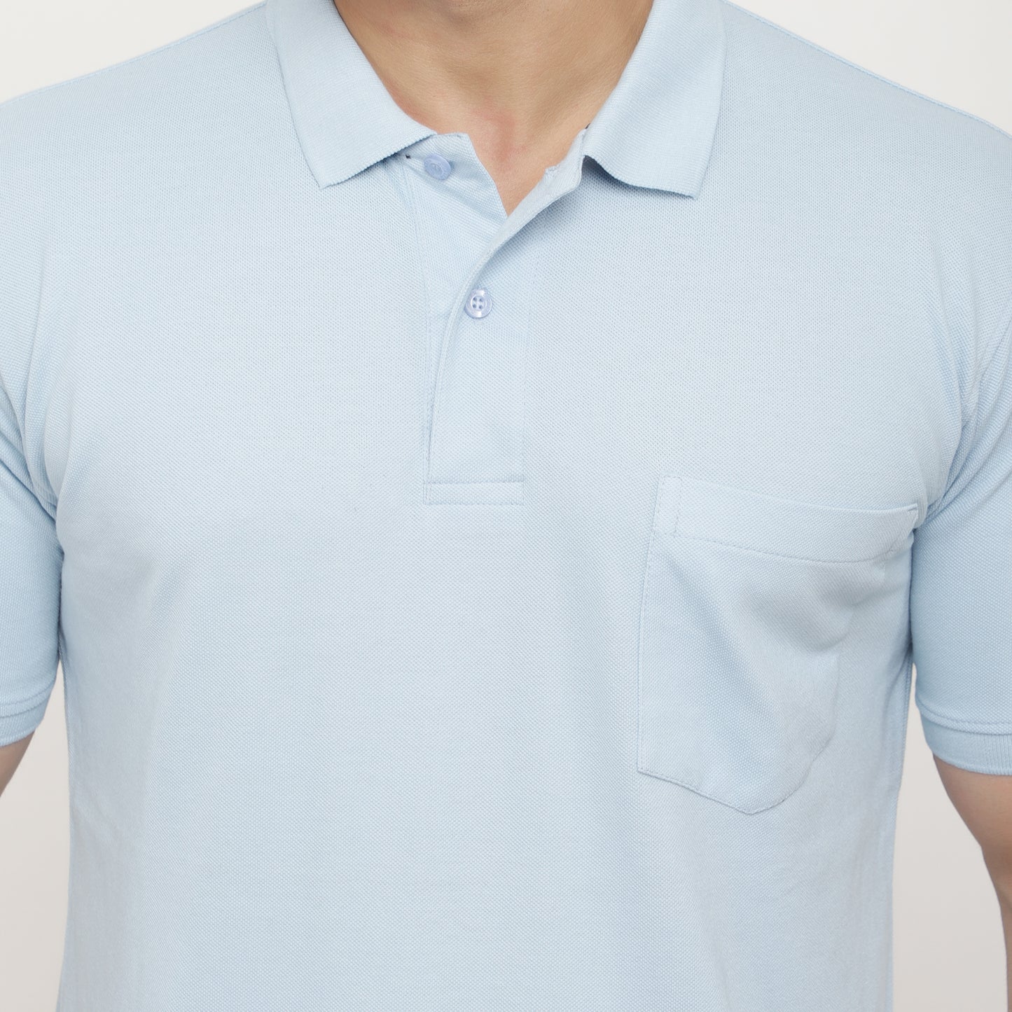 SOLID POCKET POLO REGULAR FIT