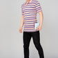 Pique Stripe Regular Fit Pocket Polo