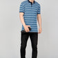 Pique Stripe Regular Fit Pocket Polo