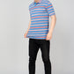 Pique Stripe Regular Fit Pocket Polo