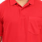 SOLID POCKET POLO REGULAR FIT