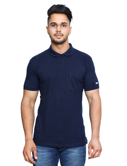 SOLID POCKET POLO REGULAR FIT