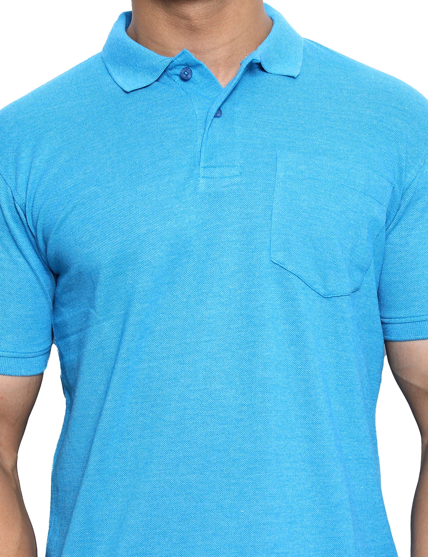 SOLID POCKET POLO REGULAR FIT