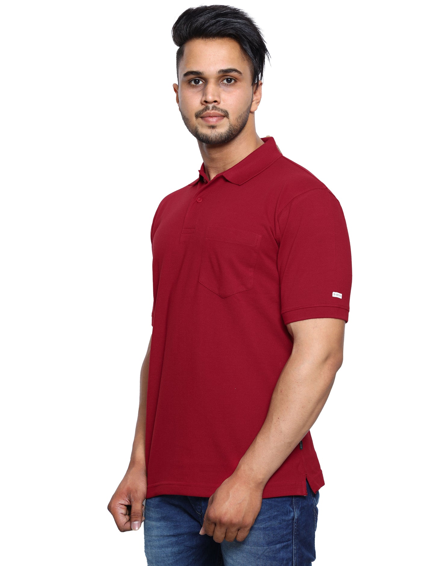 SOLID POCKET POLO REGULAR FIT
