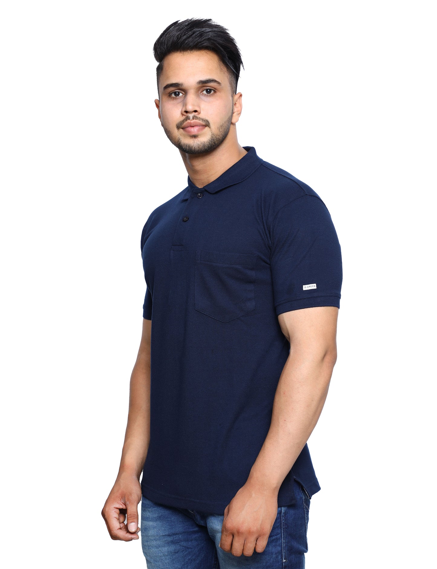 SOLID POCKET POLO REGULAR FIT